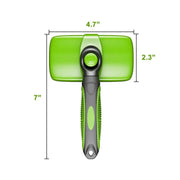 self-cleaning pet brush, view 10 - MRSLM