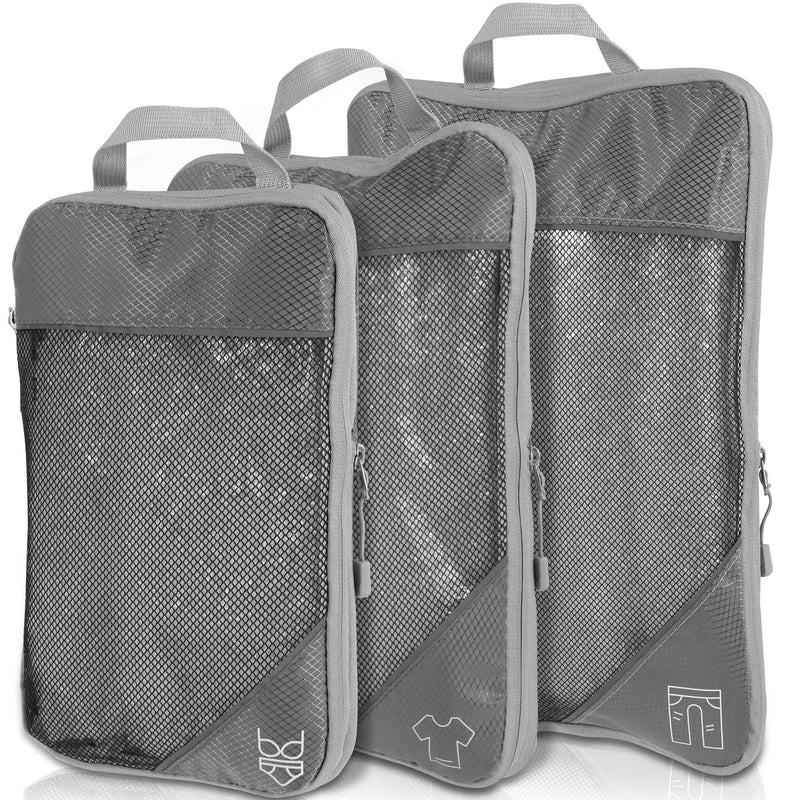 6-piece nylon packing cube set, view 3 - MRSLM