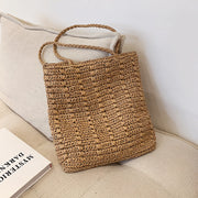 summer straw tote bag, view 9 - MRSLM