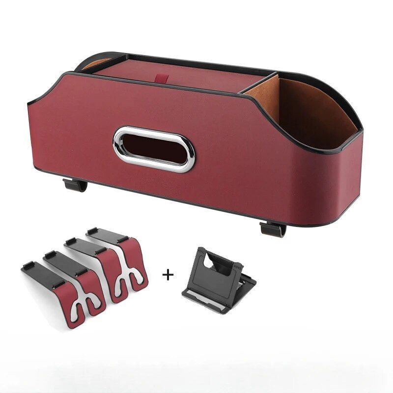 car storage box with tissue holder, view 6 - MRSLM