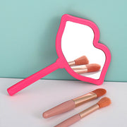 Lip shaped handheld makeup mirror, view 10 - MRSLM