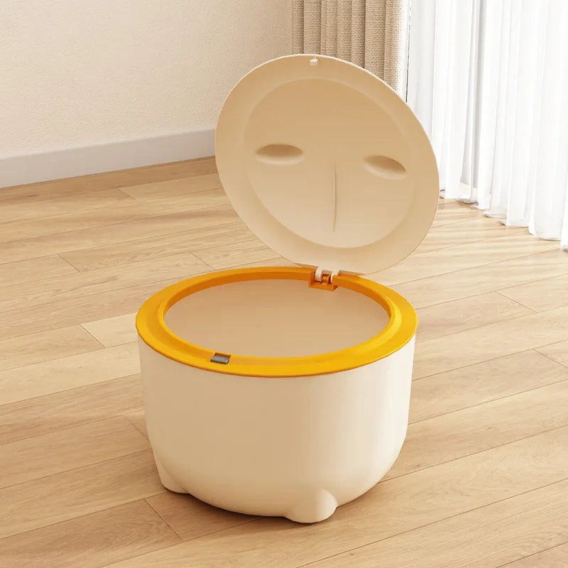 odor-proof cat litter disposal bin, view 8 - MRSLM