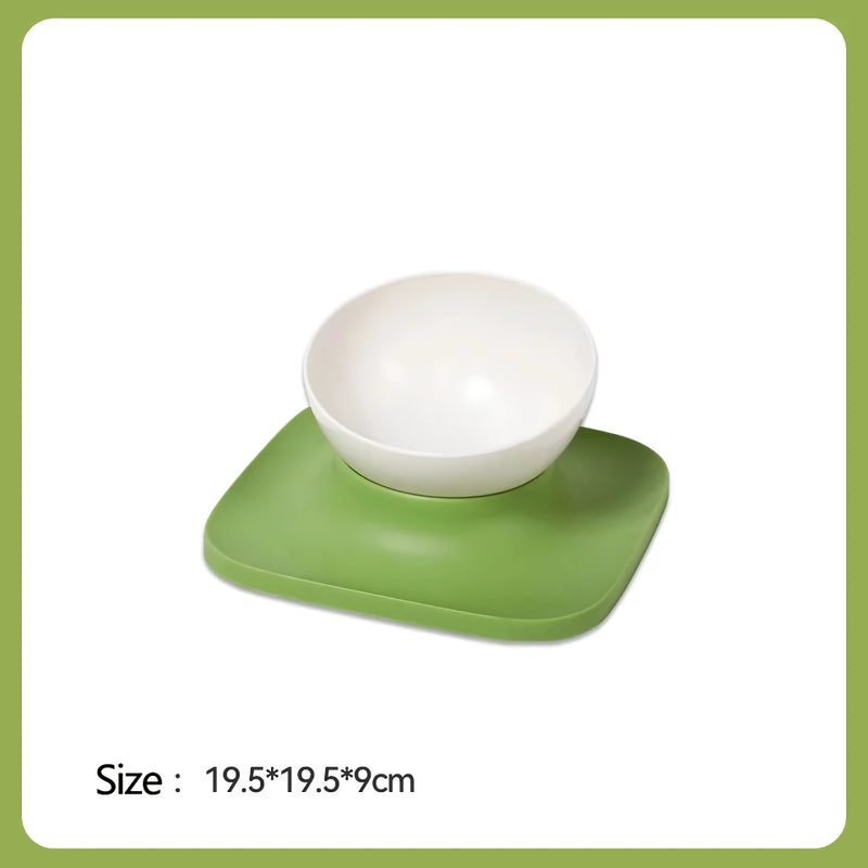 adjustable double bowl feeding station, view 5 - MRSLM