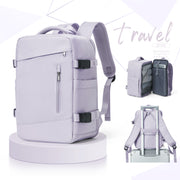large travel backpack with laptop compartment, view 2 - MRSLM