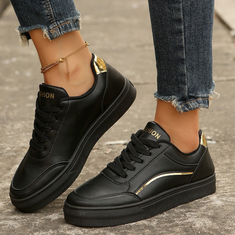 Lace-up thick-sole flats, view 7 - MRSLM