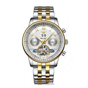 men's sun moon stars automatic watch, view 5 - MRSLM