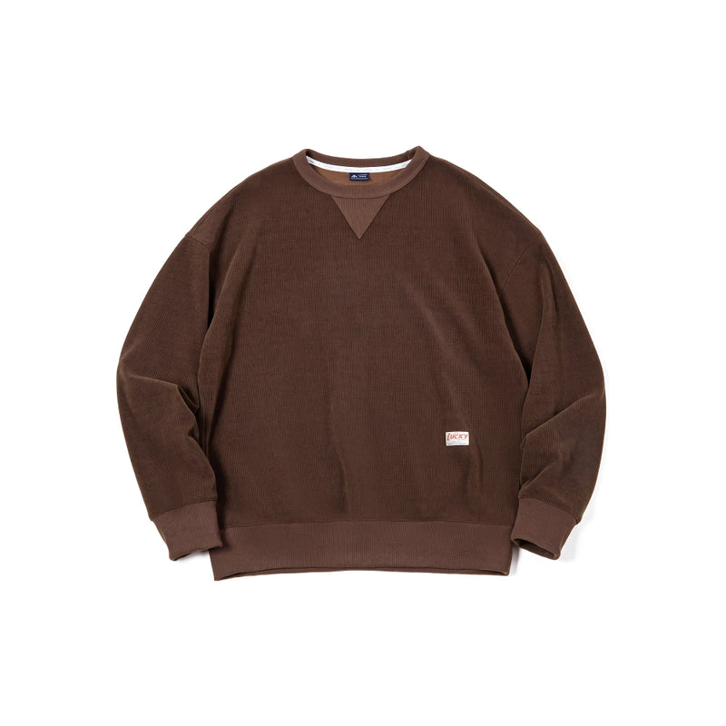 vintage chenille sweater pullover, view 4 - MRSLM