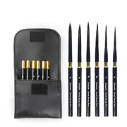 6-piece watercolor brush set, view 6 - MRSLM