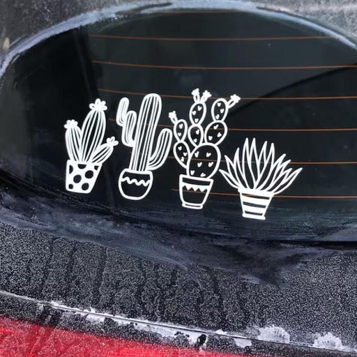 bohemian cactus vinyl decal - MRSLM