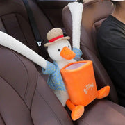 cartoon car trash bin and tissue holder, view 4 - MRSLM