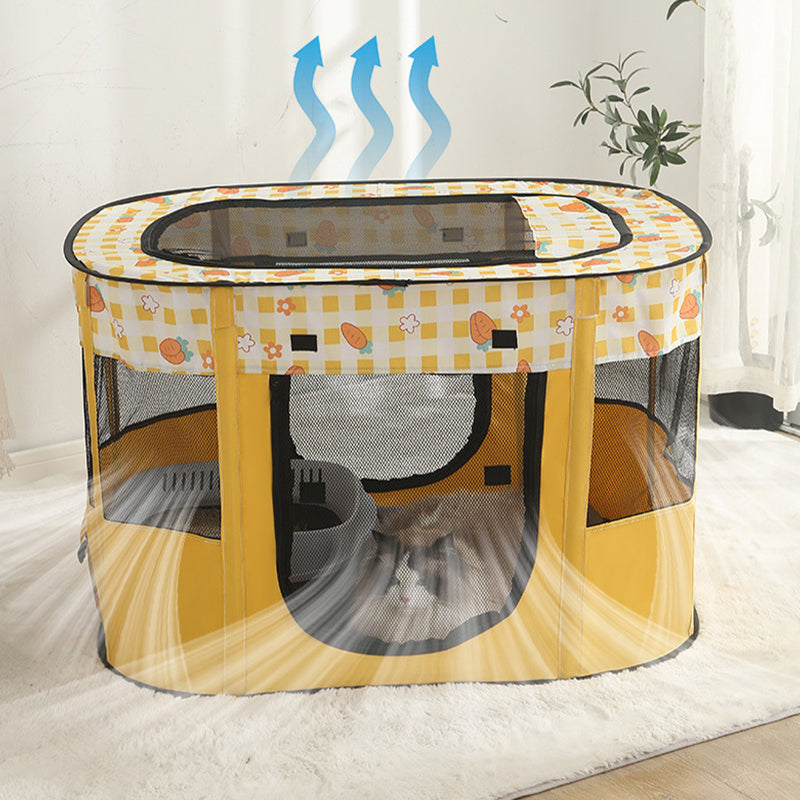 foldable large cat maternity tent, view 6 - MRSLM