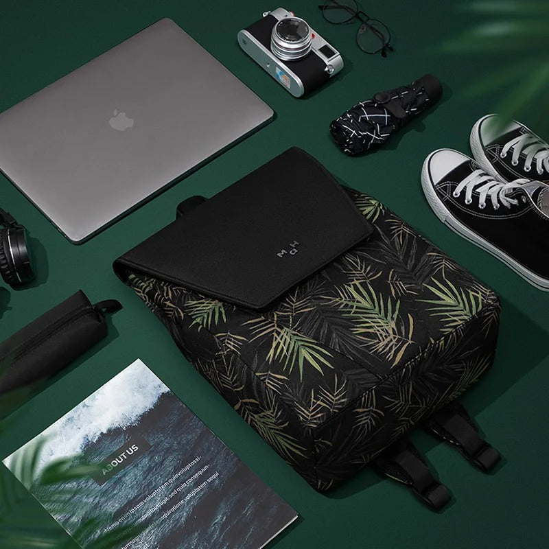 stitching design backpack, view 5 - MRSLM