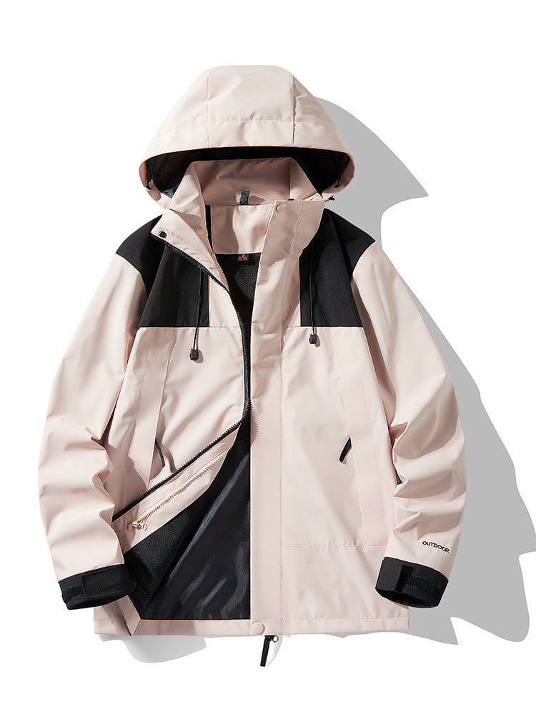 hooded waterproof outdoor jacket, view 12 - MRSLM