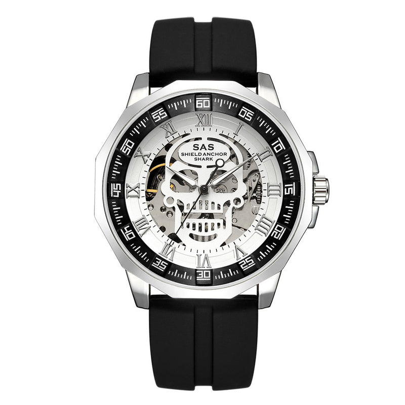 Men's hollow mechanical watch, view 5 - MRSLM