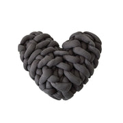 heart-shaped decorative knot cushion, view 12 - MRSLM