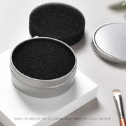 quick cleaning eyeshadow brush sponge box, view 5 - MRSLM