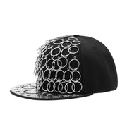 hip-hop flat brim baseball cap, view 10 - MRSLM