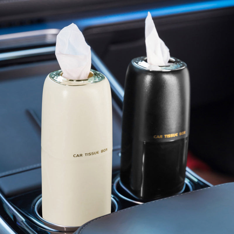 round car tissue holder, view 4 - MRSLM