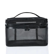 transparent mesh makeup bag, view 2 - MRSLM