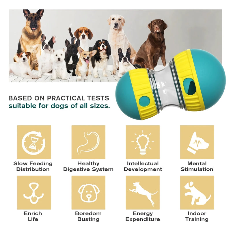 dog leaky food ball, view 5 - MRSLM