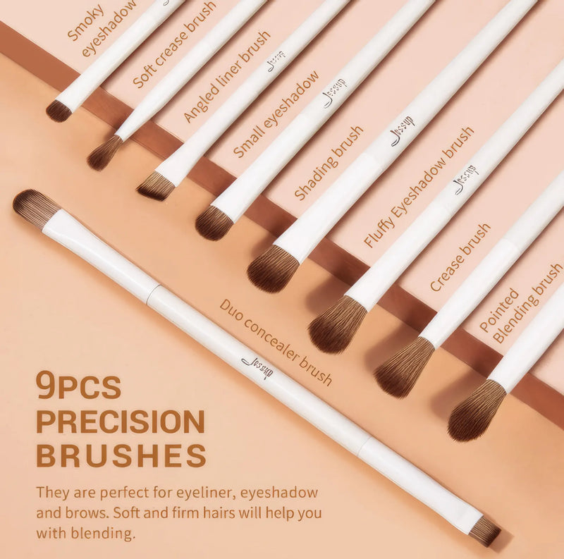 14-piece makeup brush set, view 8 - MRSLM