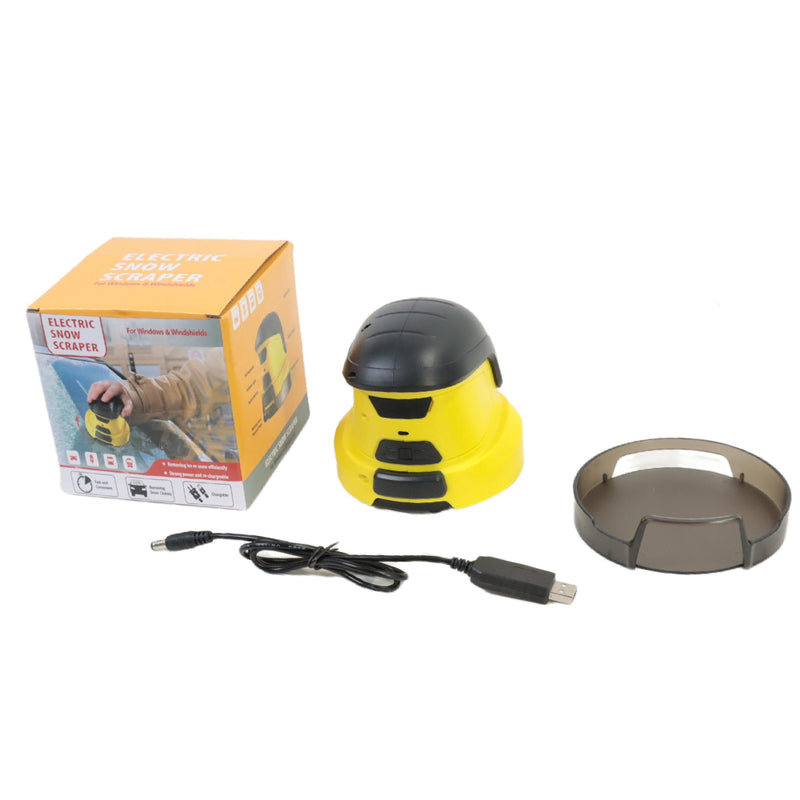 Rechargeable electric ice scraper for car windshields, view 7 - MRSLM