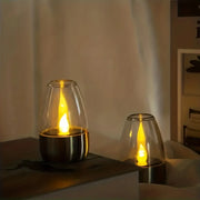 solar led candle lantern, view 2 - MRSLM