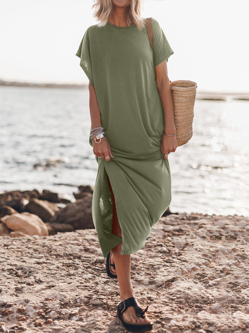 casual loose beach dress, view 12 - MRSLM