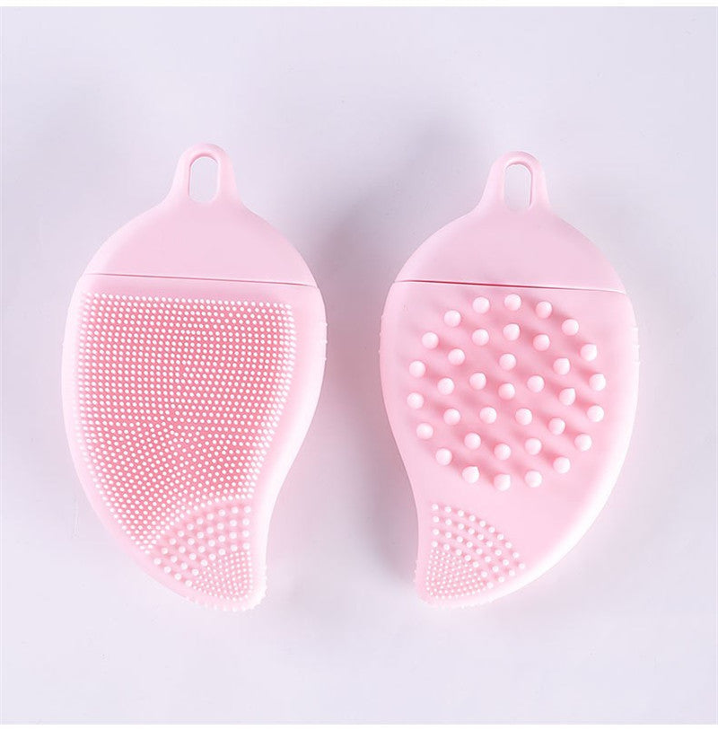 silicone shampoo brush and facial cleanser, view 9 - MRSLM