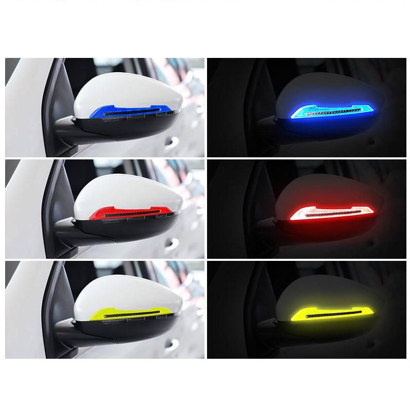 Reflective car bumper and door safety strips, view 7 - MRSLM