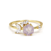 s925 silver fish and bubble ring, view 2 - MRSLM