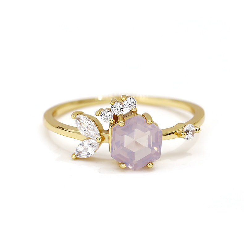 s925 silver fish and bubble ring, view 2 - MRSLM