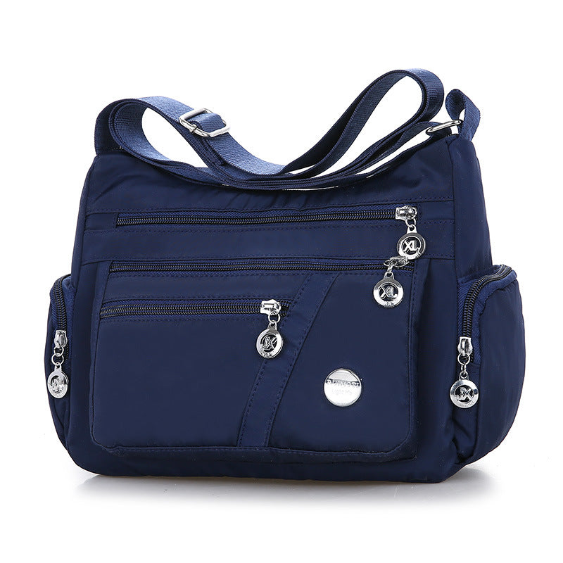 women's multi-pocket nylon crossbody bag, view 9 - MRSLM