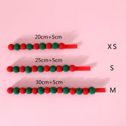 soft plush pet necklace collar, view 11 - MRSLM