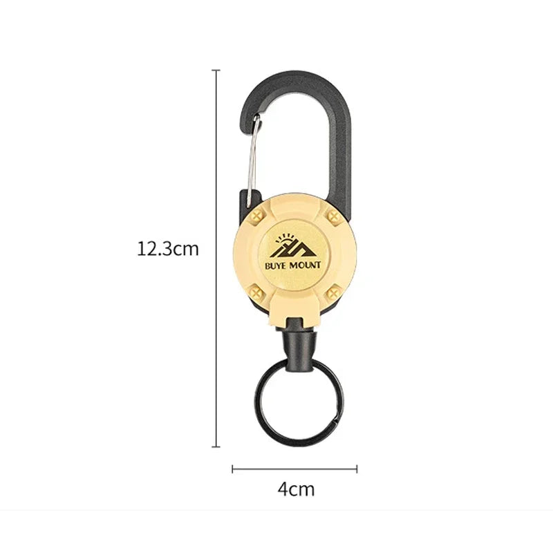 heavy duty retractable id badge reel, view 5 - MRSLM