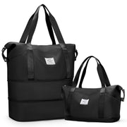 large expandable travel duffel bag, view 3 - MRSLM