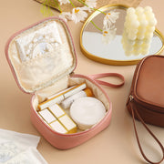 PU cosmetic organizer pouch, view 9 - MRSLM
