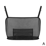 car seat mesh organizer with pet barrier, view 3 - MRSLM