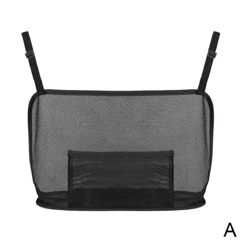 car seat mesh organizer with pet barrier, view 3 - MRSLM