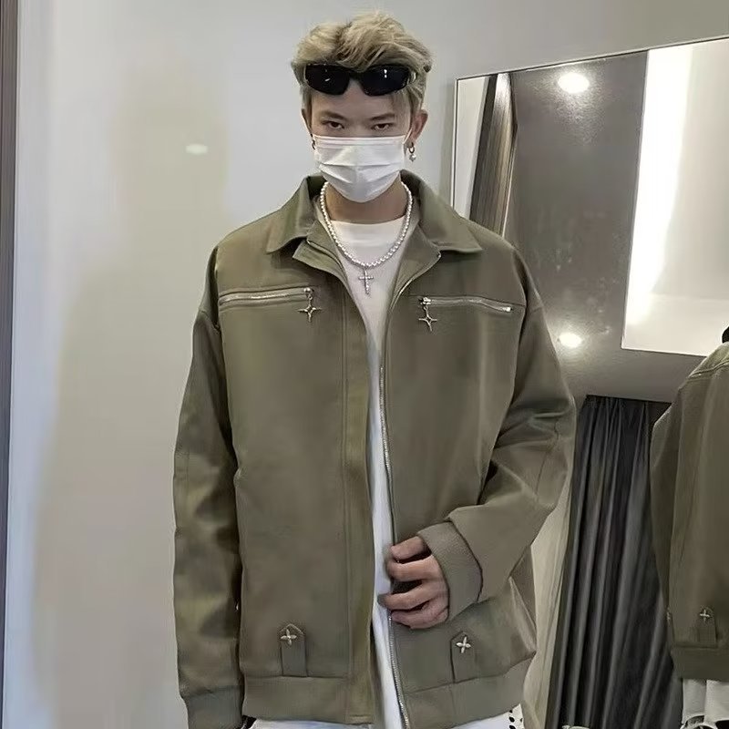 Men's retro zipper jacket, view 10 - MRSLM