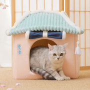 cozy winter pet house, view 3 - MRSLM