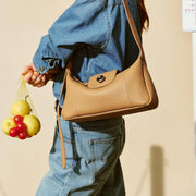 leather crossbody shoulder bag - MRSLM