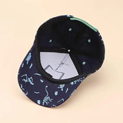 kids dinosaur baseball cap, view 12 - MRSLM