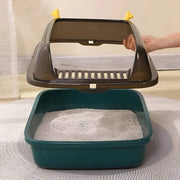 oversized cat litter box with antlers, view 6 - MRSLM
