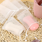 hangable foaming mesh soap pouch, view 2 - MRSLM