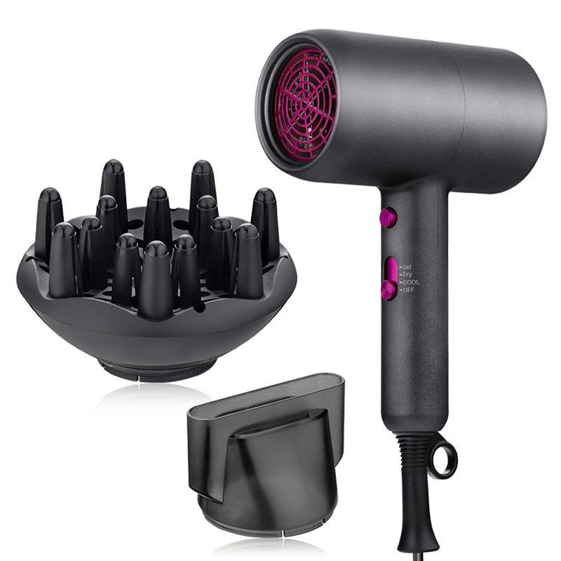 anion hair dryer with diffuser 1800W, view 5 - MRSLM