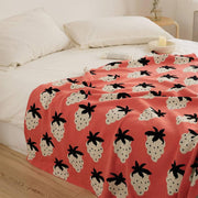 grape pattern cotton blanket - MRSLM