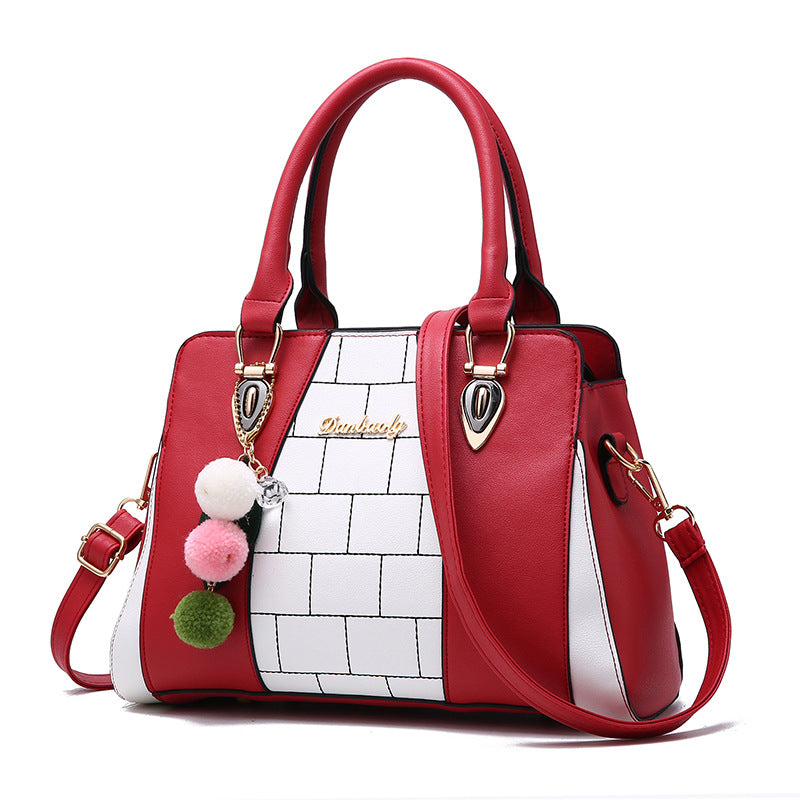large pu shoulder bag for women, view 4 - MRSLM