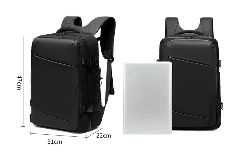 men's outdoor casual backpack, view 8 - MRSLM
