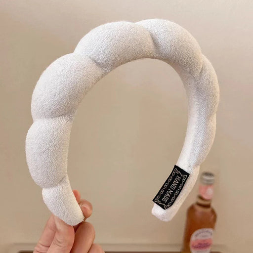 fluffy sponge headband, view 4 - MRSLM